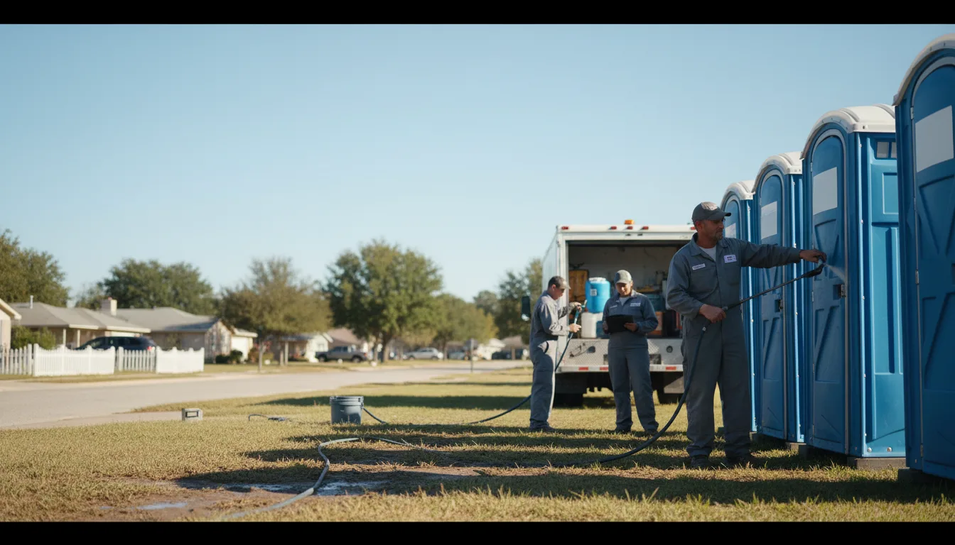 Long-Term Portable Toilet Rental in Woodford, WI near me